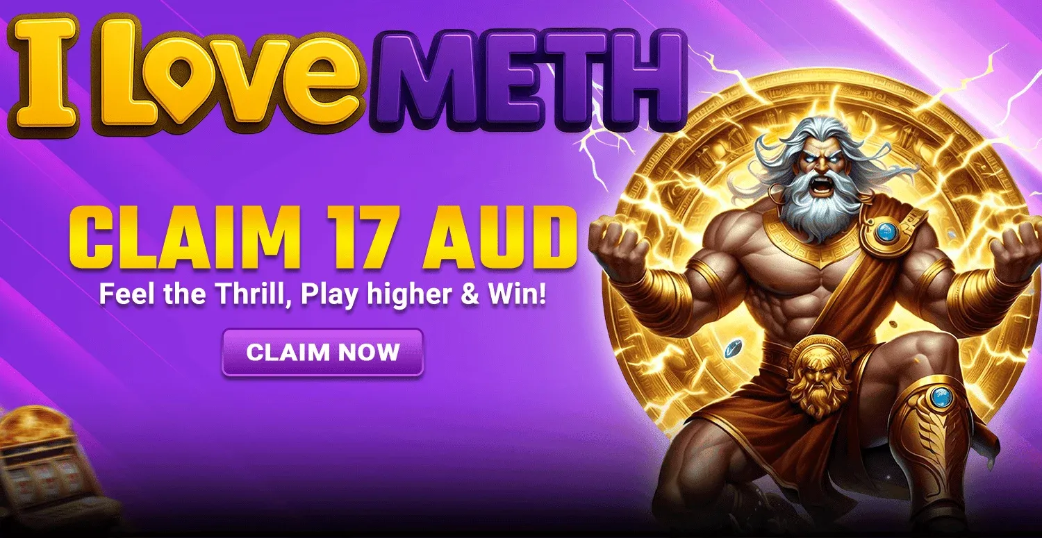 ILOVEMETH claim 17 AUD casino promotion